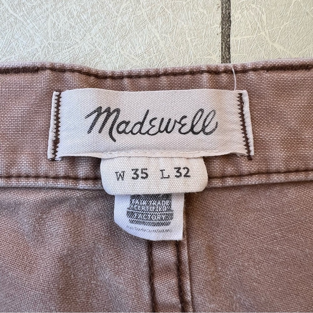 Madewell Work Pants Double knee Men’s Size 35 - Picture 9 of 10